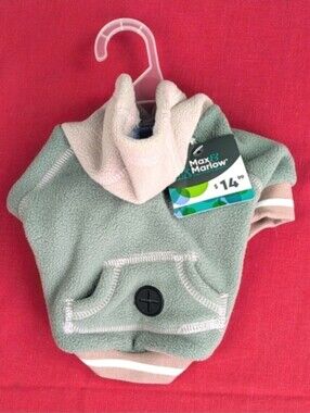 Doggie Hoodie For A Small Dog, Max & Marlow